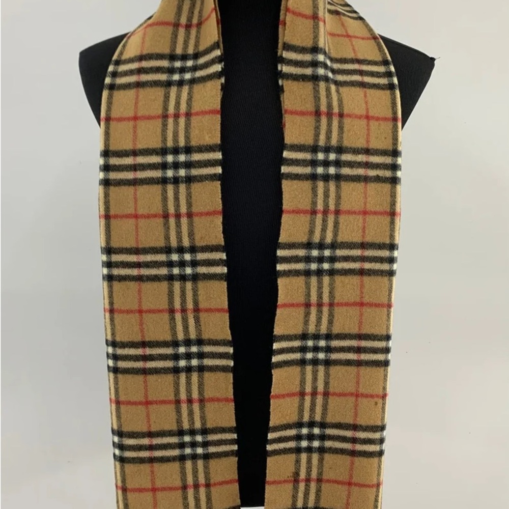 Vintage Burberrys Scarf Authentic Burberry Wool Scarf